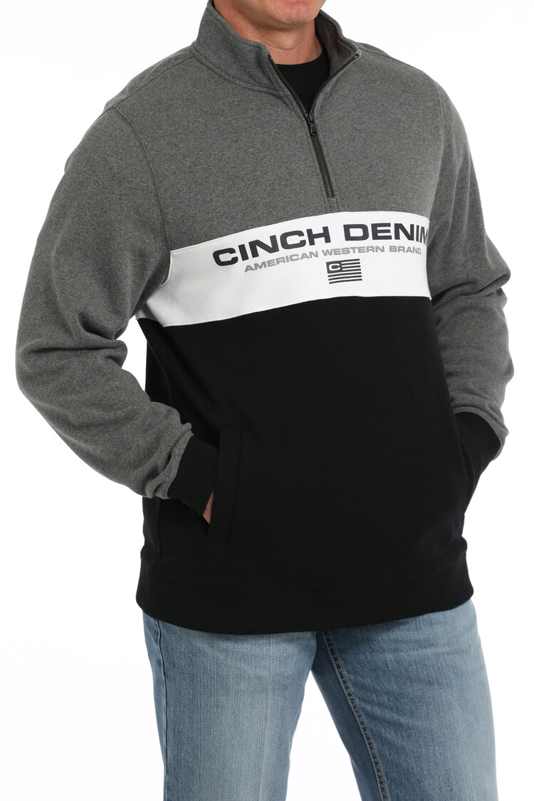 Cinch 1/4 Zip American Western Pullover