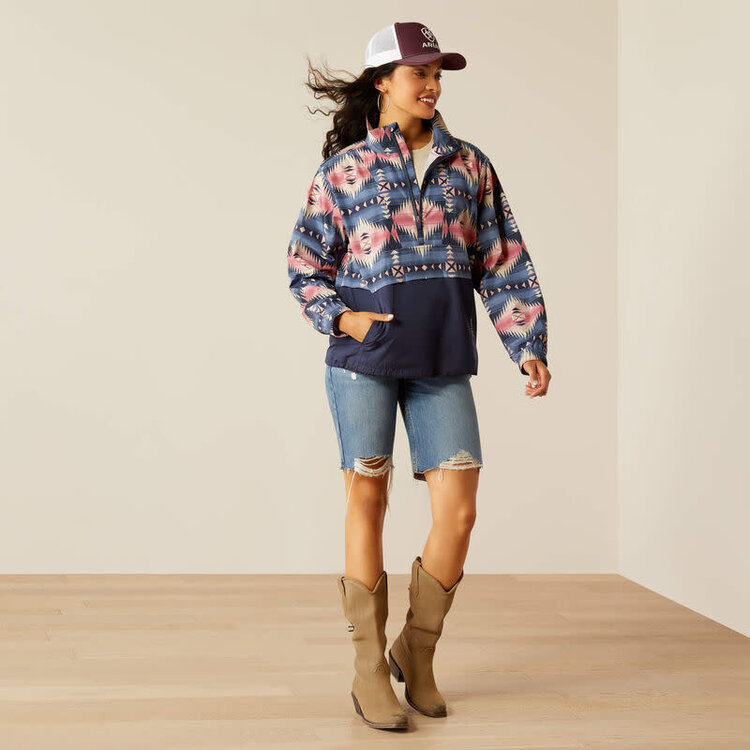 Ariat Whisper Pullover Jacket Blue