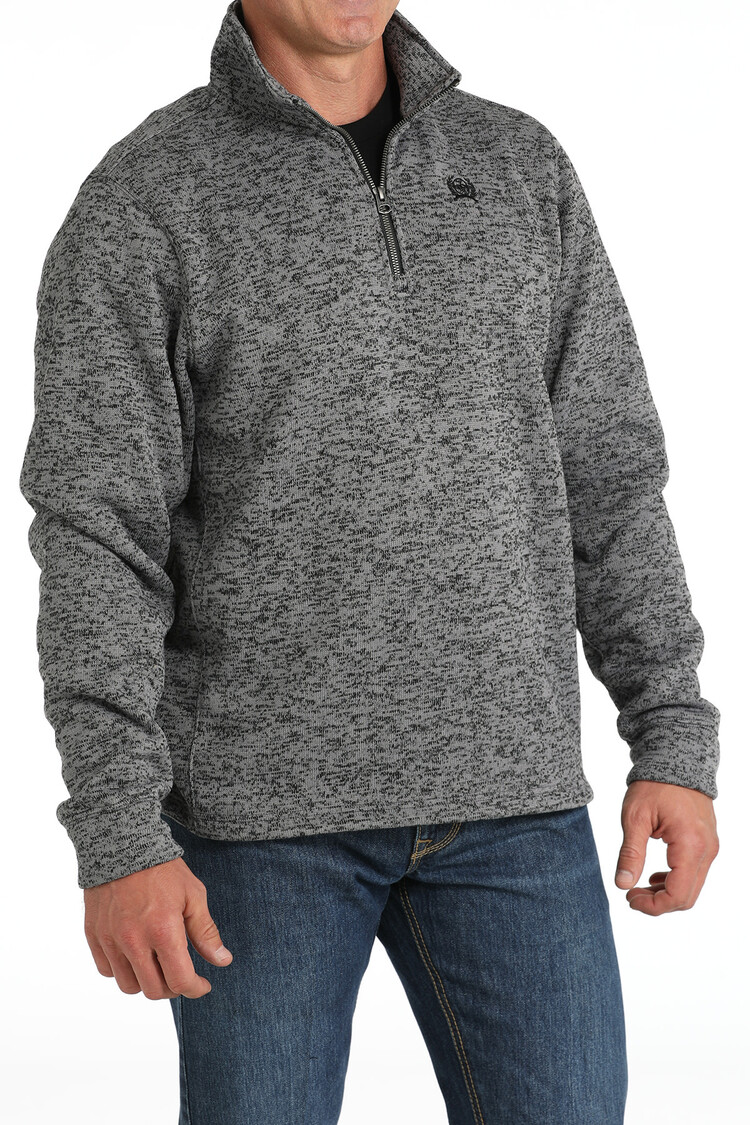 Cinch 1/4 Zip Pullover Grey