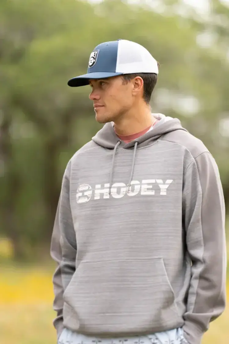 HOOey Canyon Logo Hoodie Steel Grey