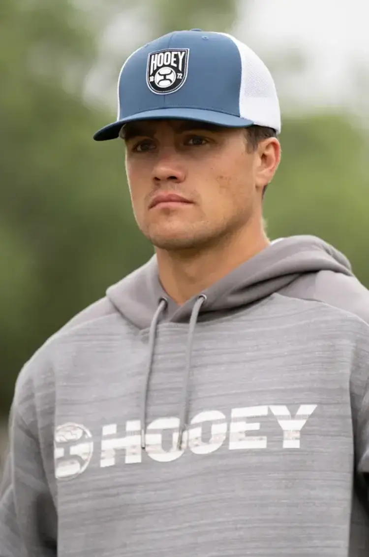 HOOey Canyon Logo Hoodie Steel Grey