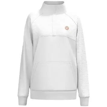 HOOey The Prime 1/4 Zip Pullover White Aztec