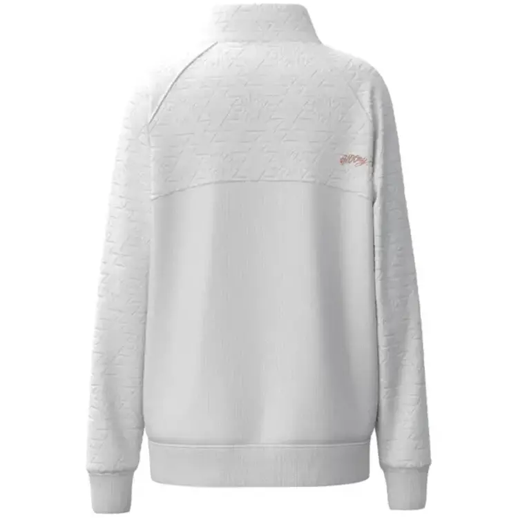 HOOey The Prime 1/4 Zip Pullover White Aztec