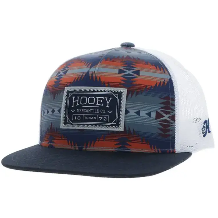 HOOey Doc Hat Navy White w Patch