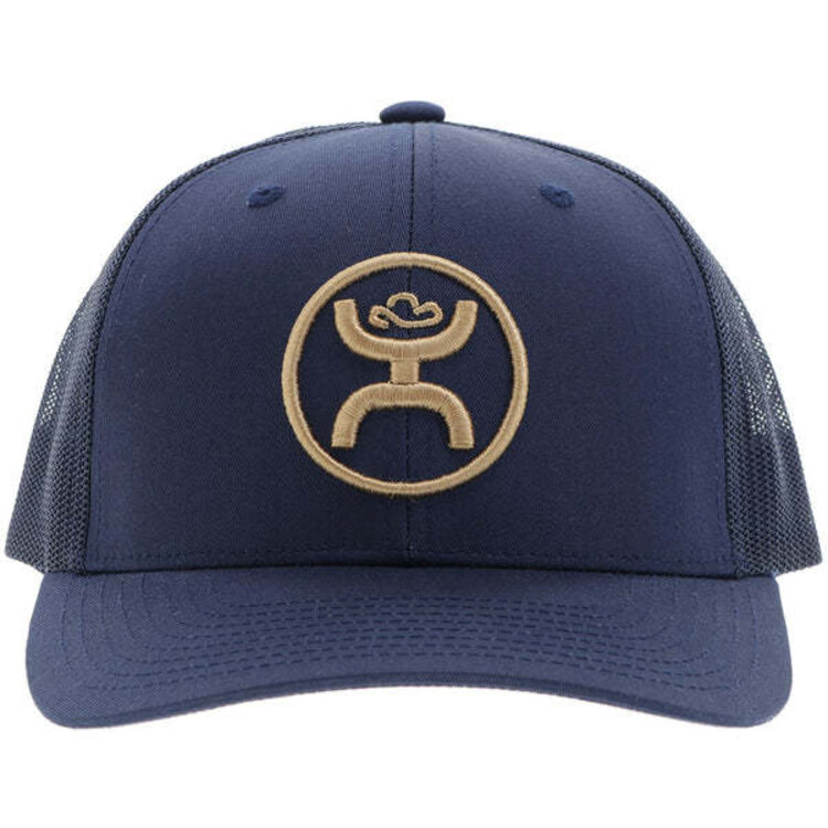 HOOey O-Classic Hat Navy w Gold Logo