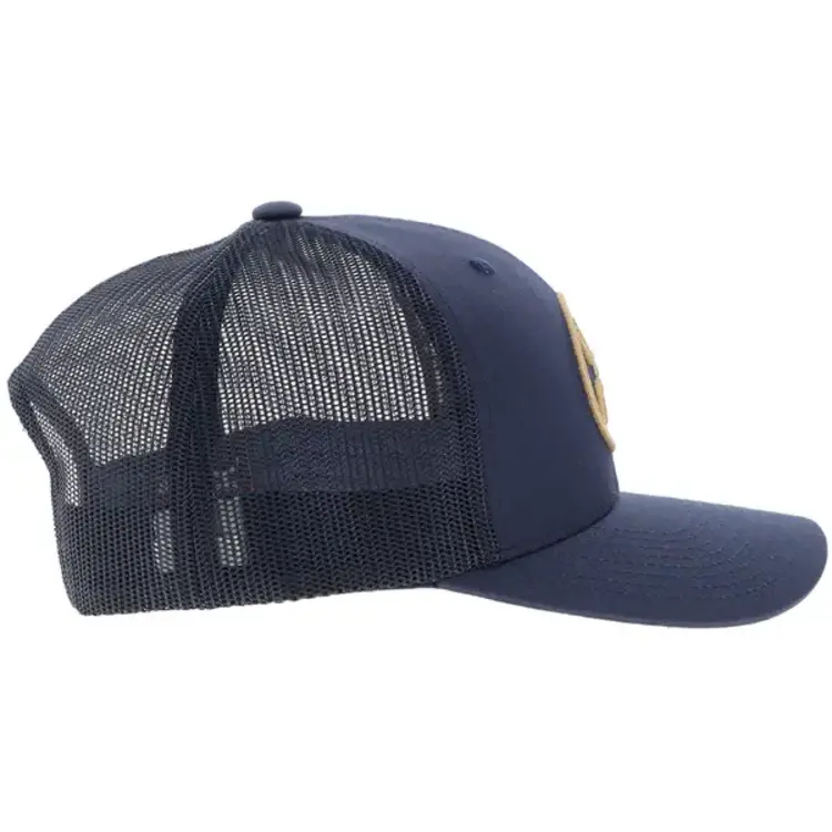 HOOey O-Classic Hat Navy w Gold Logo