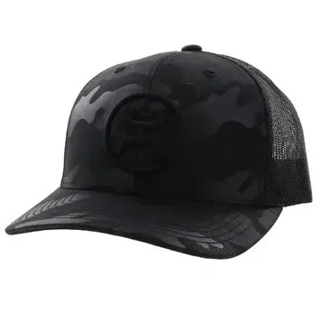 HOOey O Classic Hat Black Camo