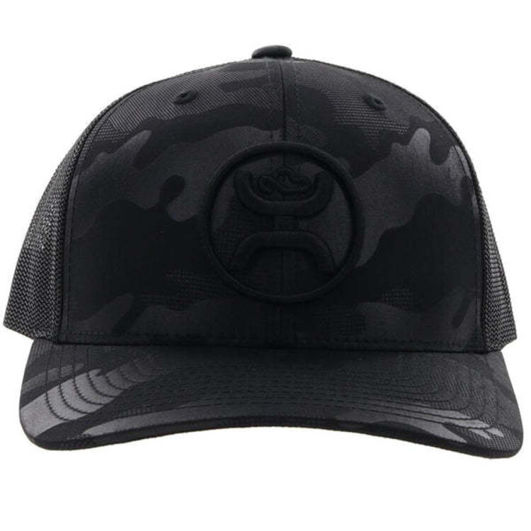 HOOey O Classic Hat Black Camo