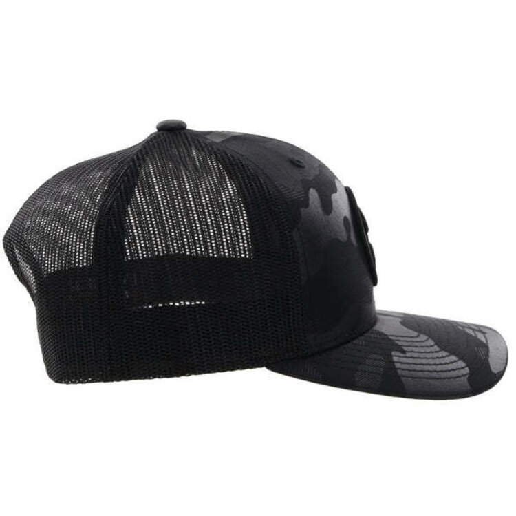 HOOey O Classic Hat Black Camo