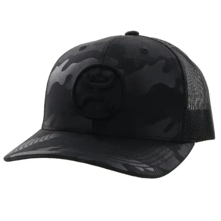 HOOey O Classic Hat Black Camo
