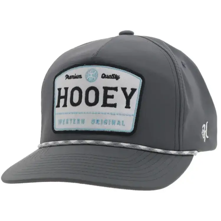 HOOey Trip Hooey Hat Grey w Patch