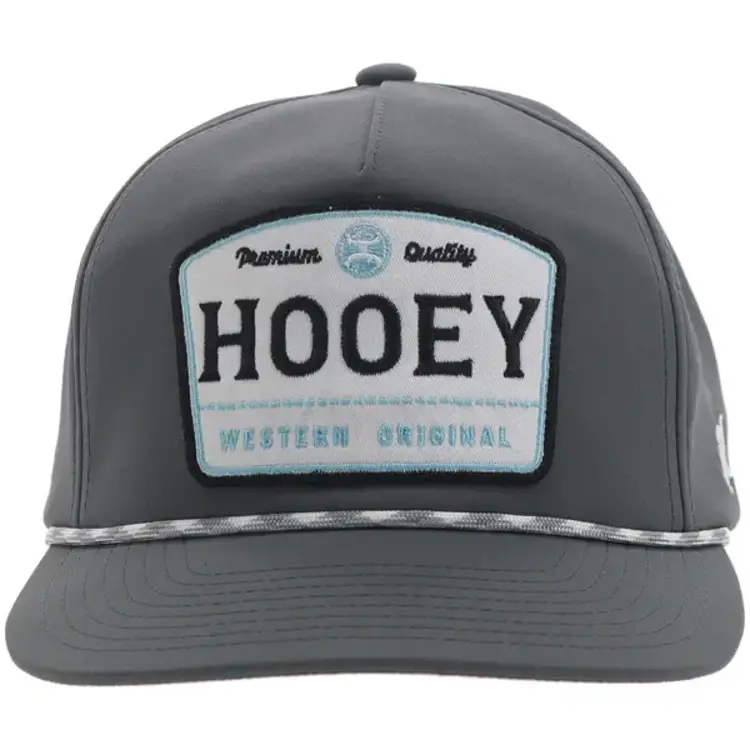 HOOey Trip Hooey Hat Grey w Patch