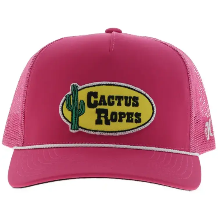 Cactus Ropes Cactus Ropes Hat Hot Pink w Patch