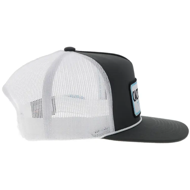 Cactus Ropes Cactus Ropes Hat Grey White w Patch