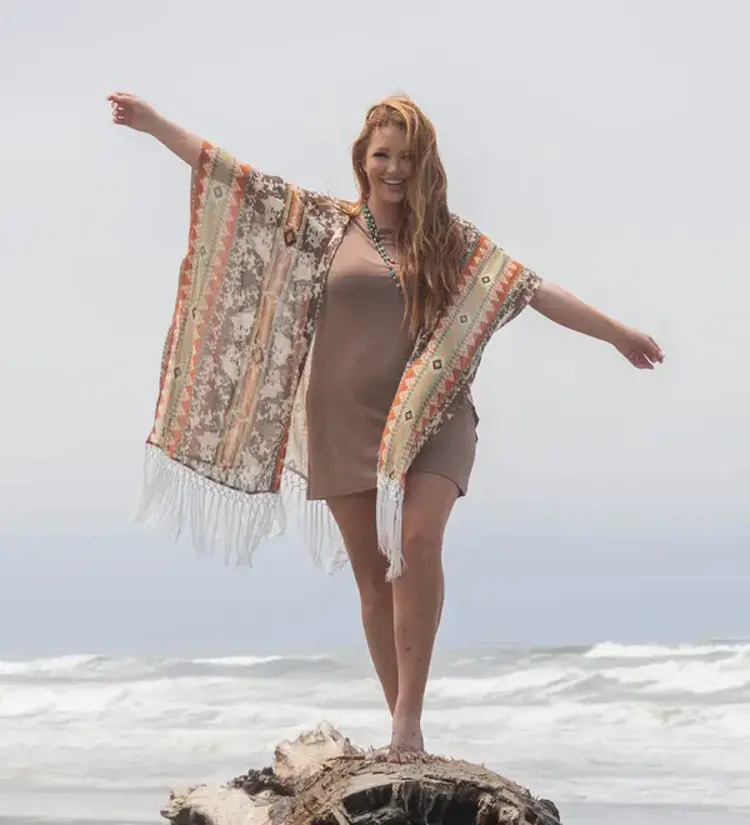 HOOey Santa Rosa Bamboo Dress Brown