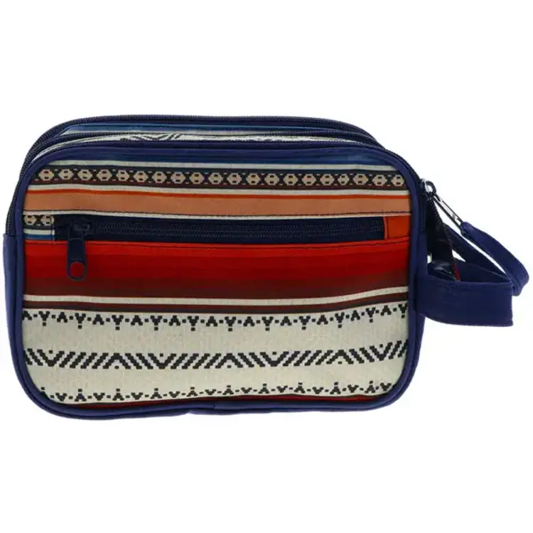 HOOey Dopp Kit Serape Navy