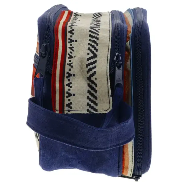 HOOey Dopp Kit Serape Navy