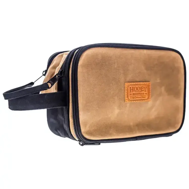 HOOey Dopp Kit Brown Black Aztec