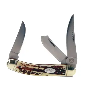 HOOey Stag Sow Belly Knife