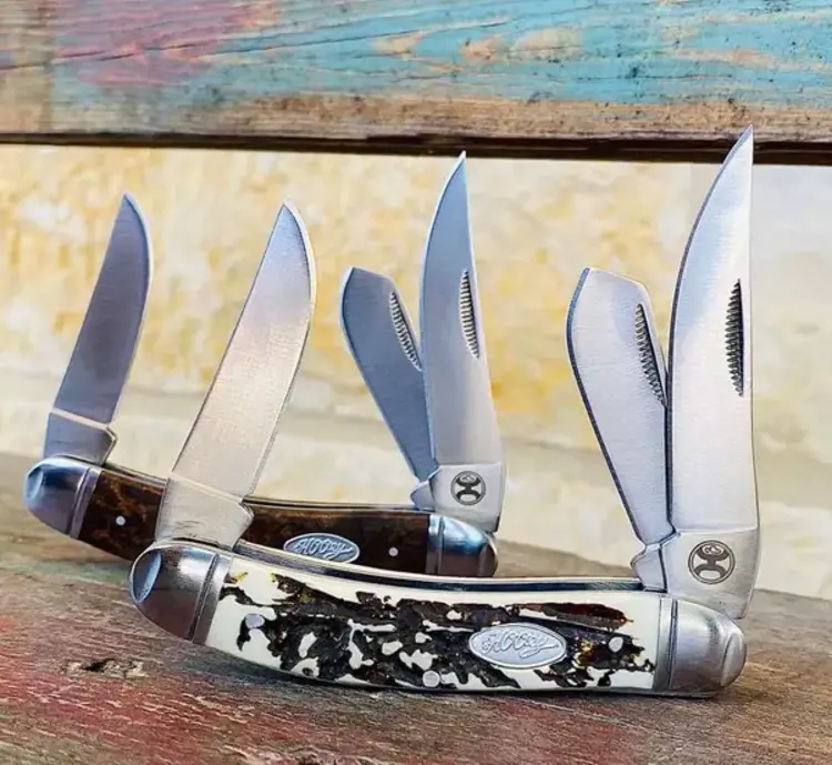 HOOey Stag Sow Belly Knife