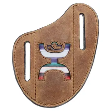 HOOey OG Pancake Knife Sheath Tan Serape