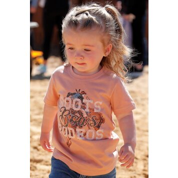 Cruel Denim Toddlers Boots Bows Rodeos Tee