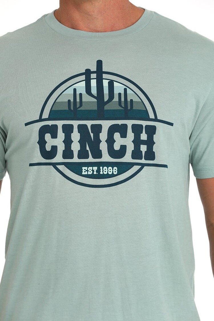 Cinch Cactus Tee Green Teal