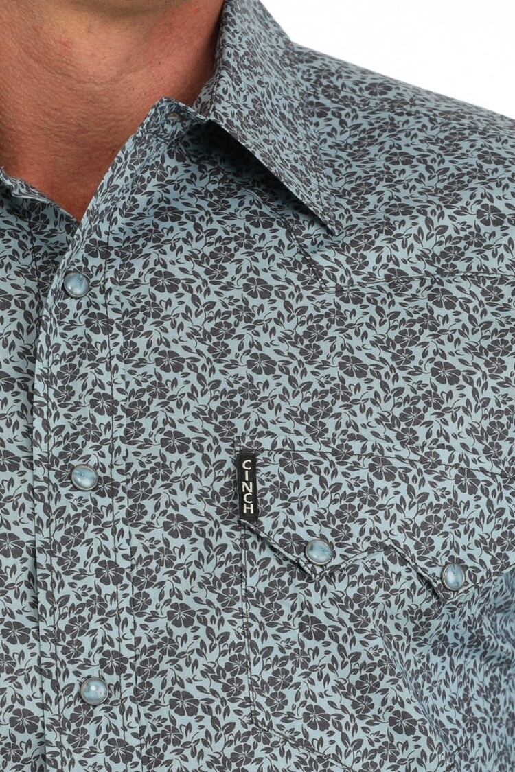 Cinch Modern Fit Marble Snap Blue