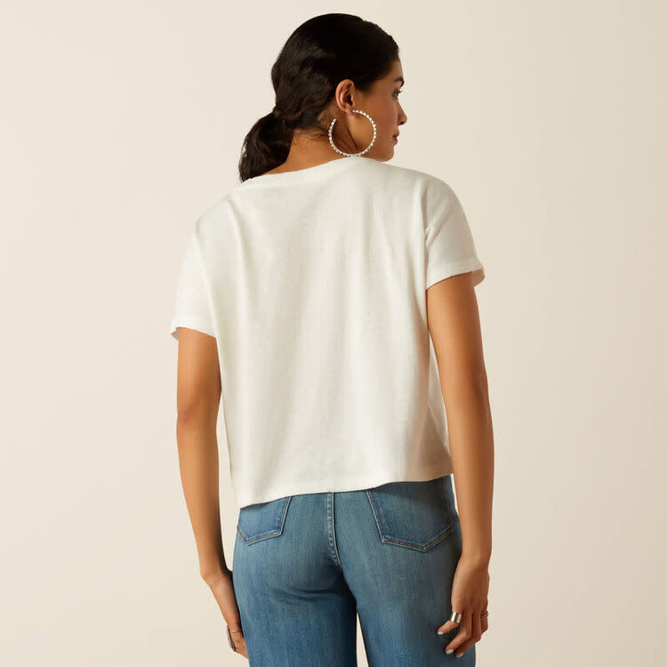 Ariat Cowboy Tee Cloud Dancer