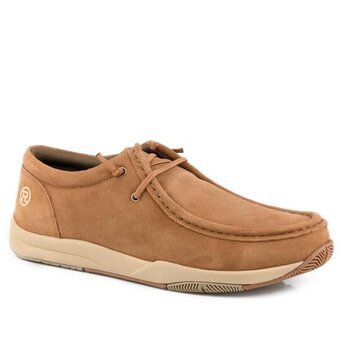 Roper Clearcut Low Tan Suede
