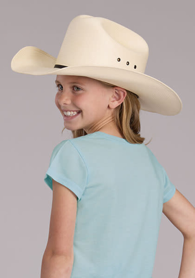 Roper Youth Girl Gang Tee Light Blue