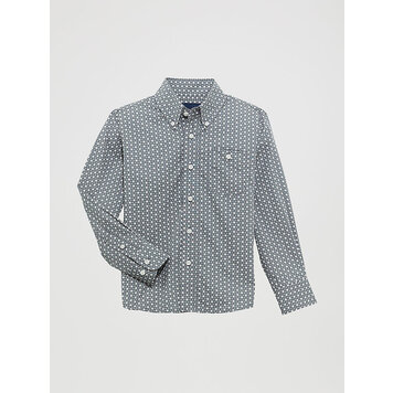 Wrangler Youth Bucking Cancer Button Up