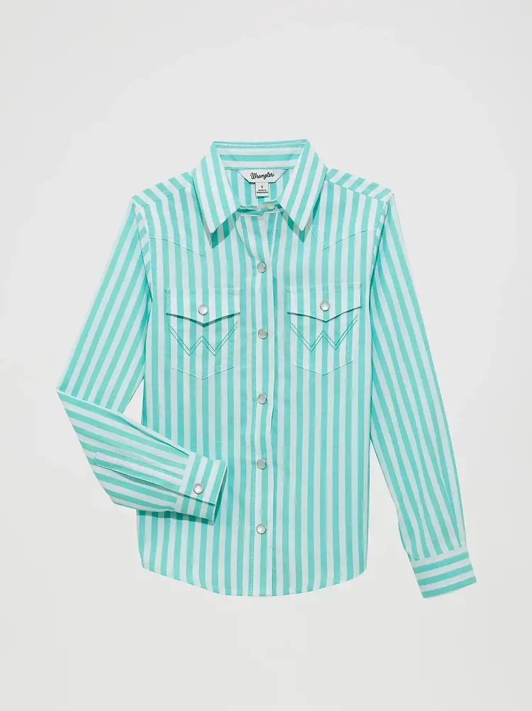Wrangler Youth Best Of The West Snap Teal