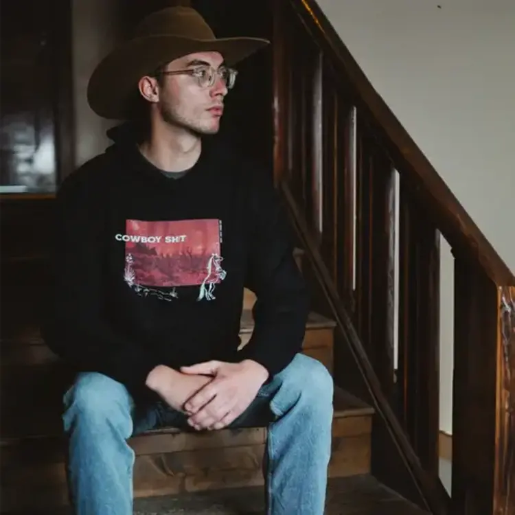 Cowboy Sh*t CS Desert Hoodie Black