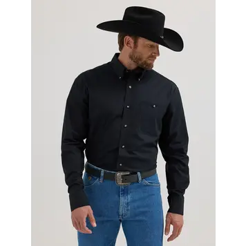 Wrangler George Strait Button Down Shirt Black