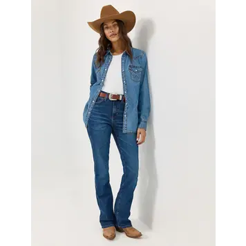 Wrangler Bailey Boot Cut High Rise Jean Isla