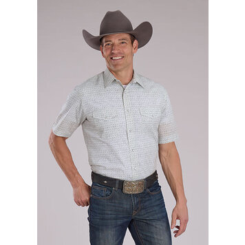 Roper Wallpaper Stripe Floral Snap Grey