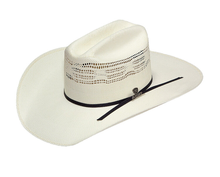 Ariat Bangora Straw Tan w Black Hatband