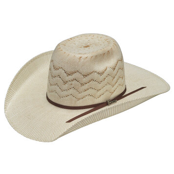 Twister Punchy Bangora Straw Ivory Tan