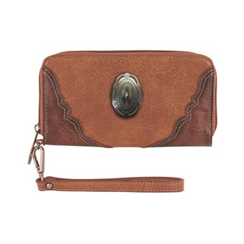 Justin Brown and Tan w Concho Wallet