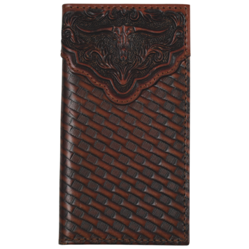 Justin Junior Rodeo Basketweave Wallet
