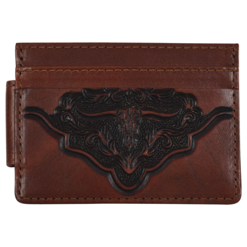 Justin Slim Card w Magnet Clip Wallet