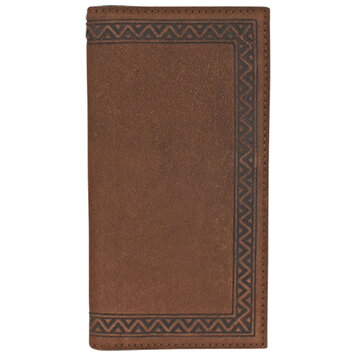 Justin Roughout Leather Rodeo Wallet