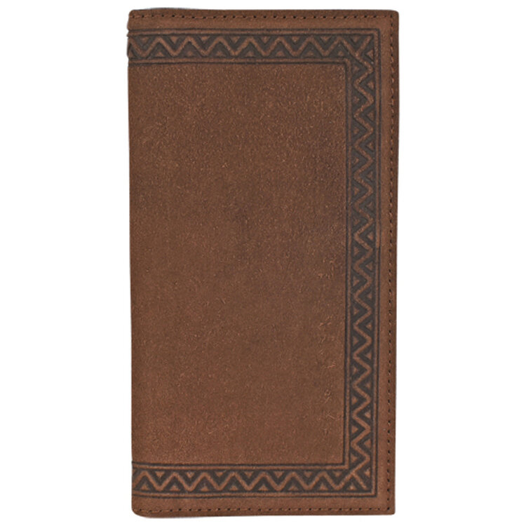 Justin Roughout Leather Rodeo Wallet