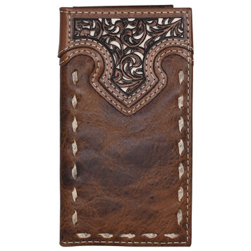 Justin Junior Rodeo Wallet w Rawhide Buckstitch