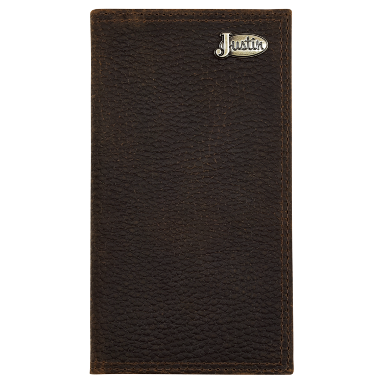 Justin Rodeo Wallet Textured Oiled Leather