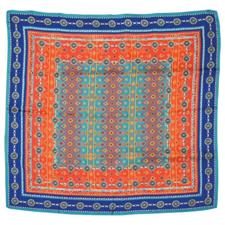 Catchfly Multi Color Chain Belt Design Wild Rag