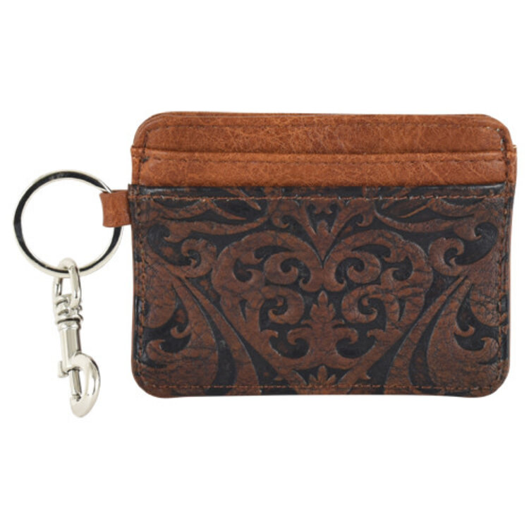 Catchfly Small Embossed Card Wallet