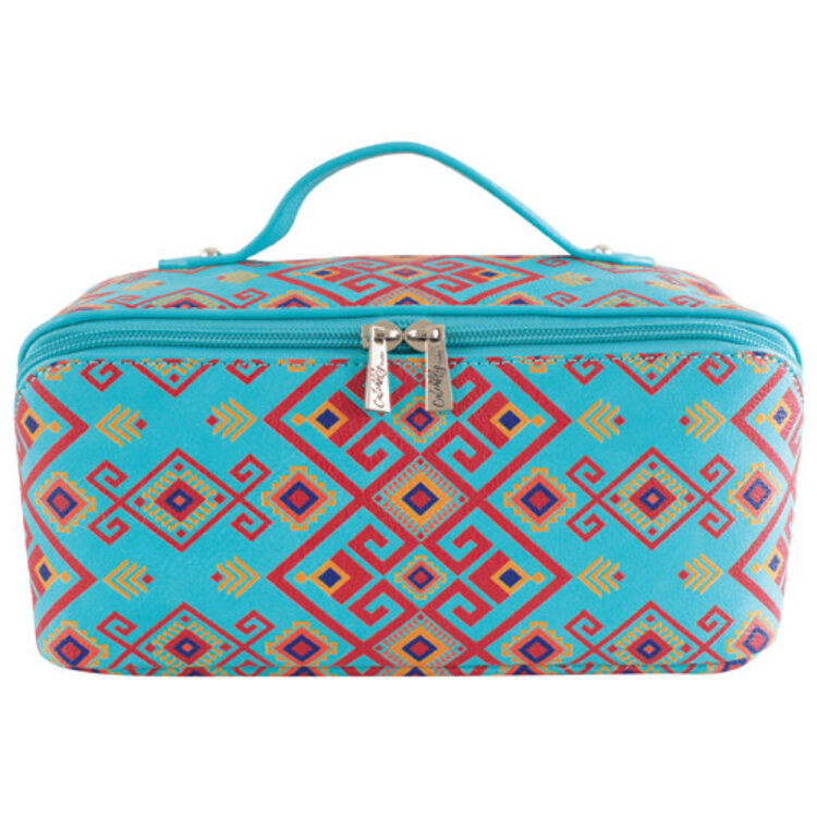 Catchfly Turquoise Cosmetic Case