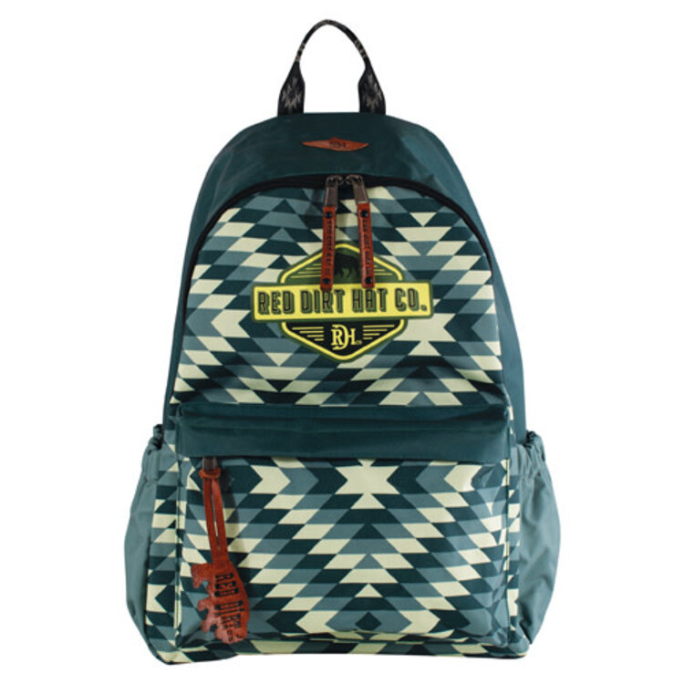 Red Dirt Hat Co Green Aztec Backpack